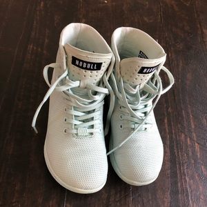 Nobull Blue glass hightop trainer